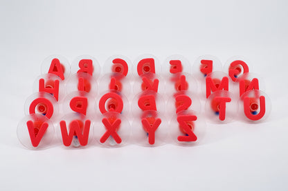 Méga ensemble de tampons alphabet majuscules