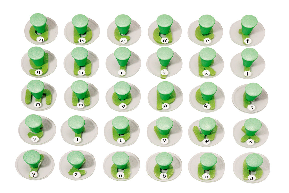 Méga jeu de tampons Alphabet Lettres minuscules