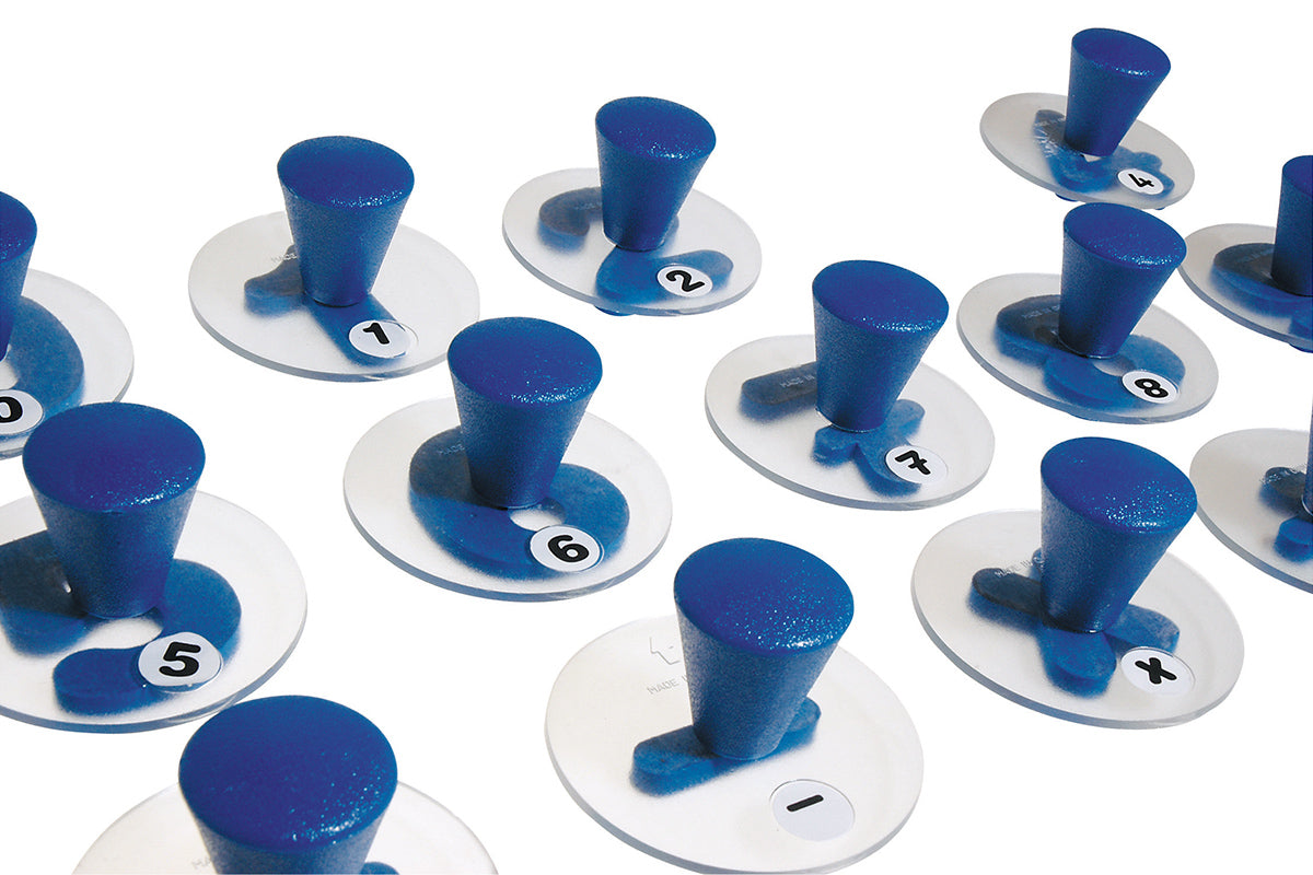 Méga jeu de tampons chiffres 15 pièces