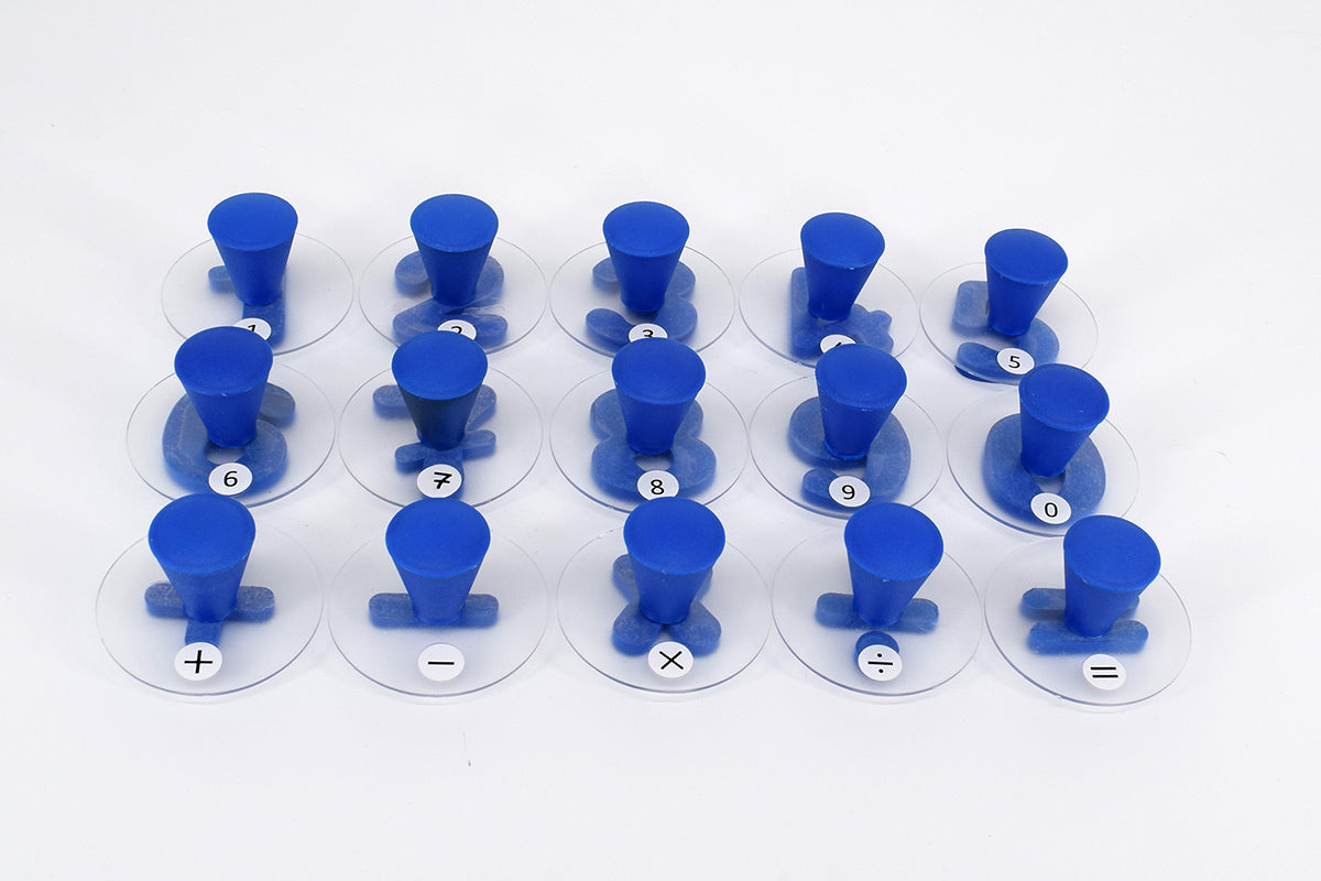 Méga jeu de tampons chiffres 15 pièces