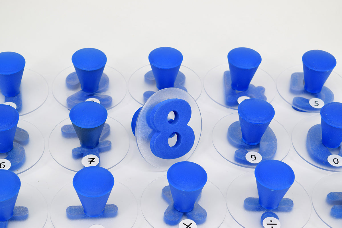 Méga jeu de tampons chiffres 15 pièces