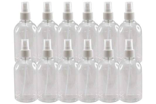 Flacons pulvérisateurs vides de 300 ml - Lot de 12 