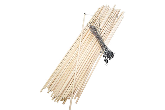 Bâtons de lanterne avec support - Lot de 50