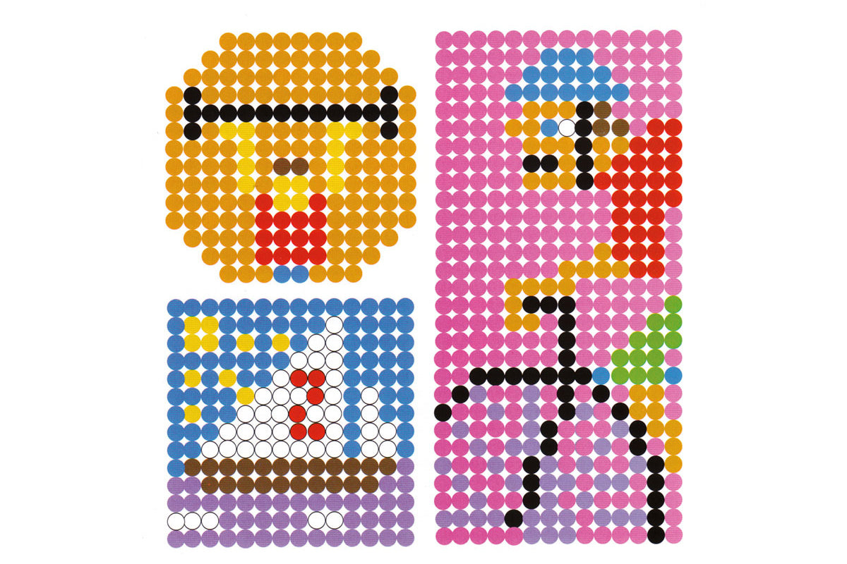 Perles thermocollantes - gabarits de motifs