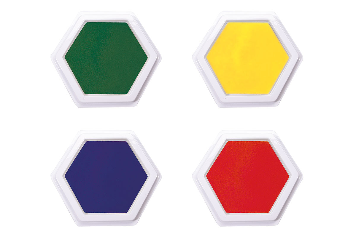 Mega-Stempelkissen - Set 4 Avantgarde BLS GmbH, Kopernikusstraße 1, 74670 Forchtenberg; Kontakt: mail@bls.de