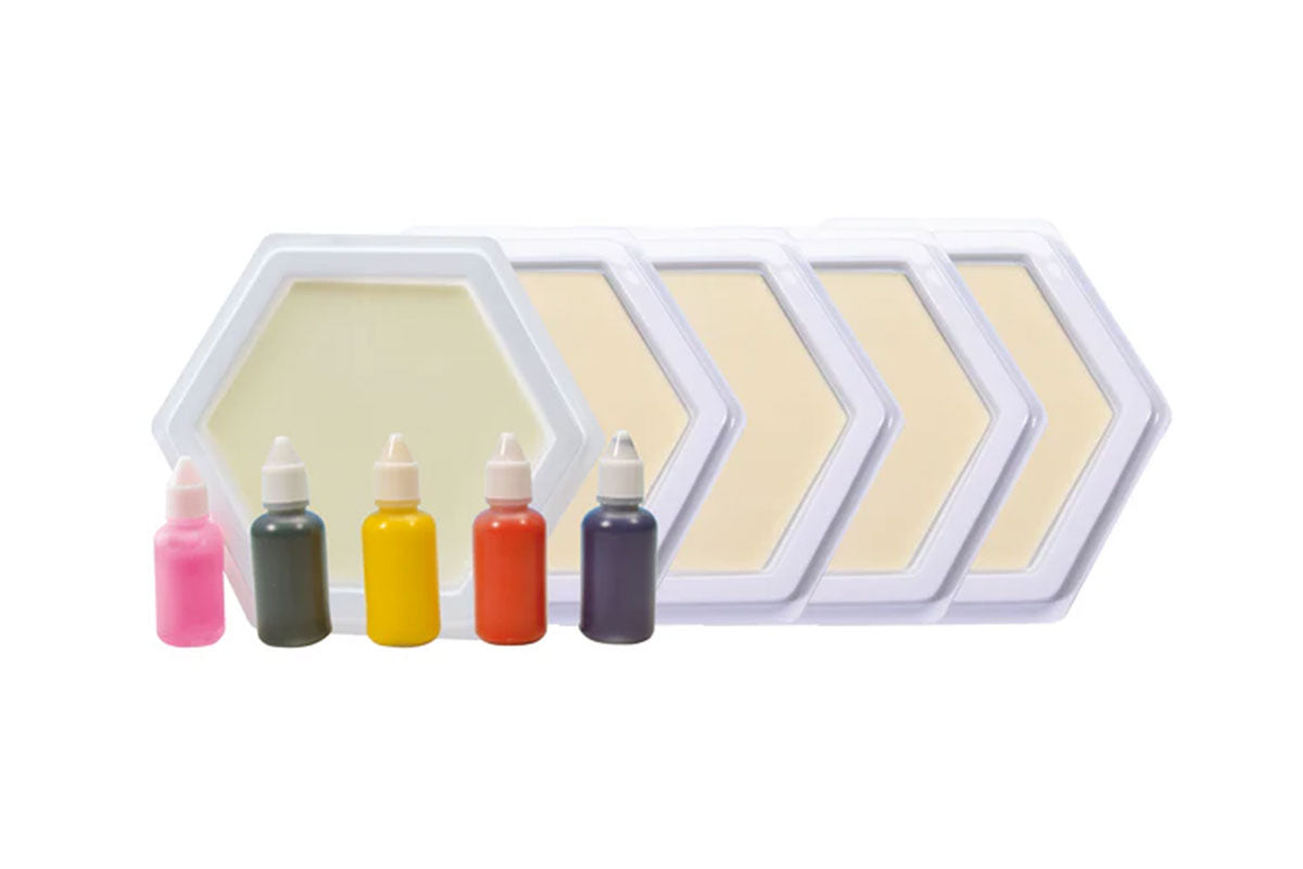 Mega-Stempelkissen - Set 5 Avantgarde BLS GmbH, Kopernikusstraße 1, 74670 Forchtenberg; Kontakt: mail@bls.de