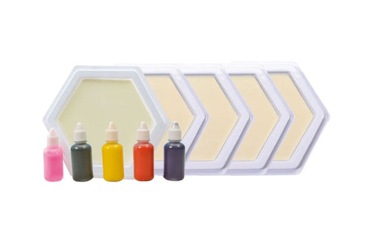 Mega-Stempelkissen - Set 5 Avantgarde BLS GmbH, Kopernikusstraße 1, 74670 Forchtenberg; Kontakt: mail@bls.de