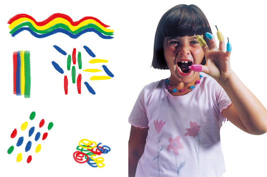 Pinsel Finger - Set 12 - CHiLA ...einfach gutes Spielzeug!