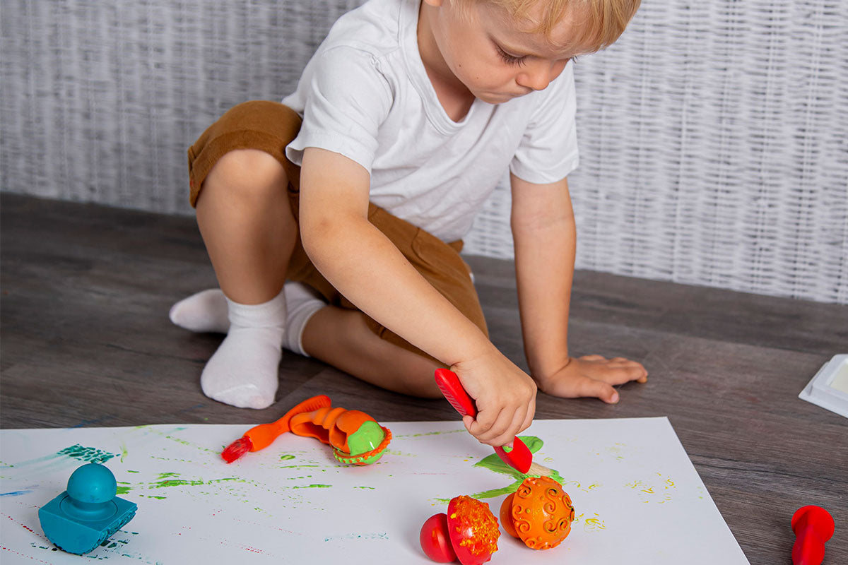 Easy Grip Pinsel - Set 3 Avantgarde BLS GmbH, Kopernikusstraße 1, 74670 Forchtenberg; Kontakt: mail@bls.de