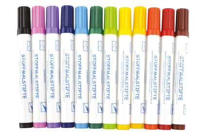 Stoffmalstifte - Set 12 Avantgarde BLS GmbH, Kopernikusstraße 1, 74670 Forchtenberg; Kontakt: mail@bls.de