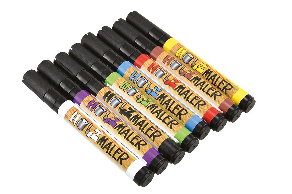 Holzmaler - Set 8 Avantgarde BLS GmbH, Kopernikusstraße 1, 74670 Forchtenberg; Kontakt: mail@bls.de