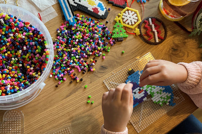 Perles thermocollantes - couleur unie 