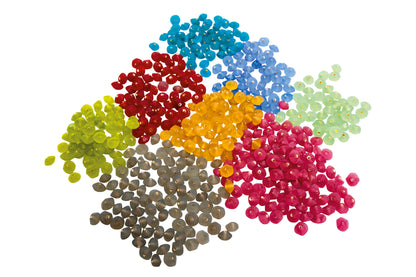 Perles de verre - Assorties 