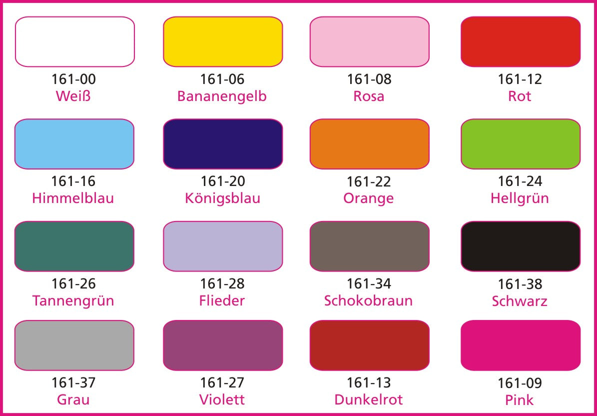 Stoffpapier - 10 Bögen - einzelne Farben