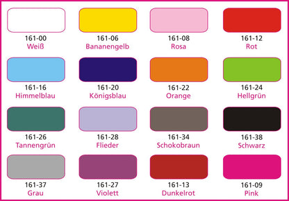 Stoffpapier - 10 Bögen - einzelne Farben