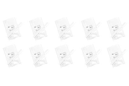 Pailles en papier 5 mm - Lot de 100 