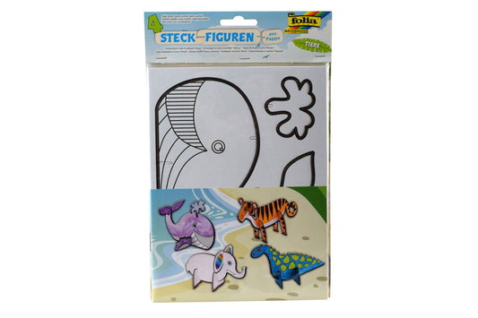 Figurines à chevilles - animaux 