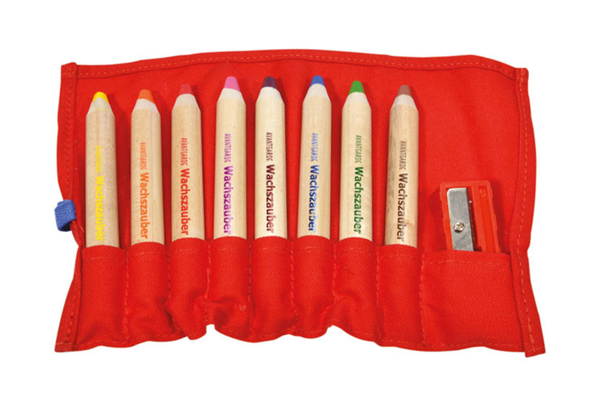 Wachszauberstifte - Set 8 Avantgarde BLS GmbH, Kopernikusstraße 1, 74670 Forchtenberg; Kontakt: mail@bls.de