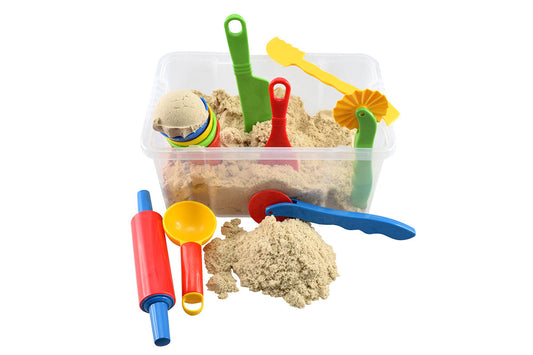 Kinetic Sand Set - Schatzkiste GOWI® GOWI GmbH, Wertheimweg 12, 8630 Mariazell, Österreich; office@gowi.at