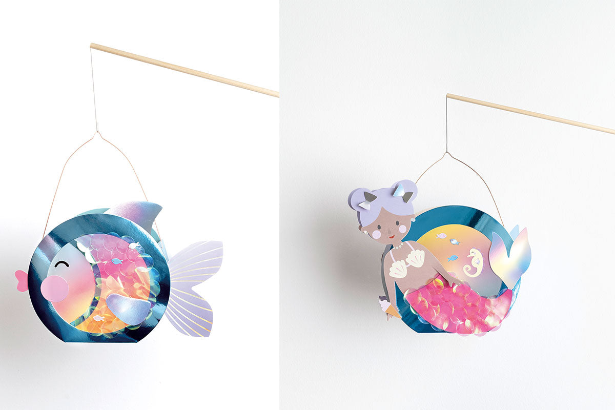 Laternen Bastelset – Underwater Dreams Folia, Max Bringmann KG, Johann-Höllfritsch-Str. 37, 90530 Wendelstein, E-Mail: info@folia.de