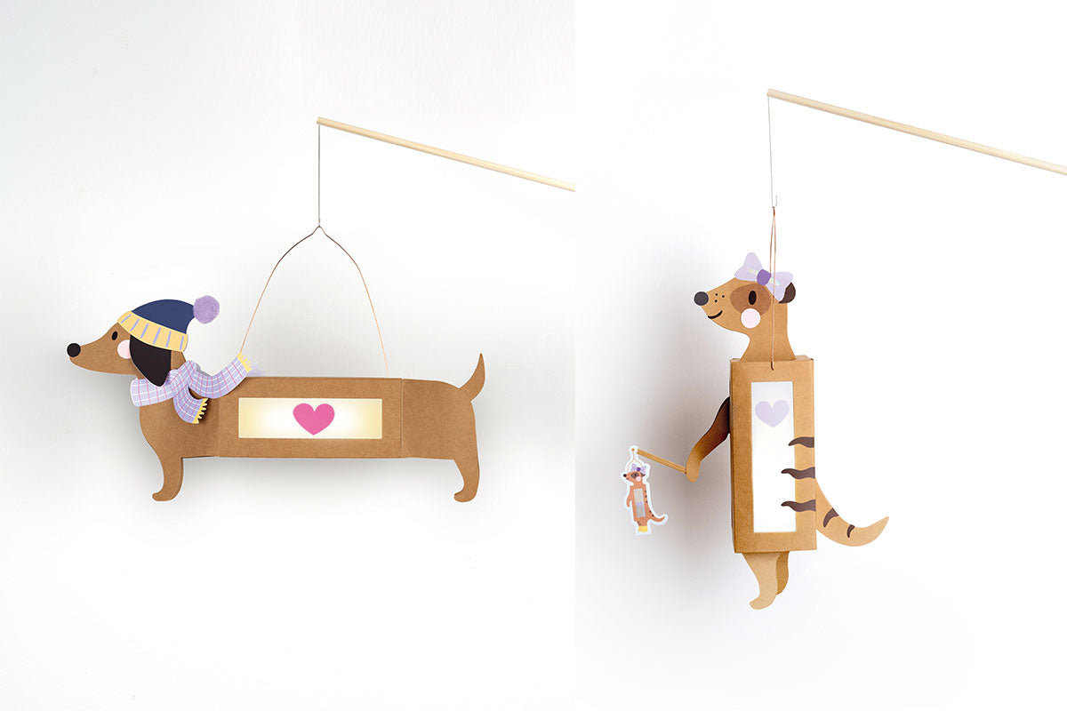 Laternen Bastelset - AUTUMN FRIENDS Folia, Max Bringmann KG, Johann-Höllfritsch-Str. 37, 90530 Wendelstein, E-Mail: info@folia.de