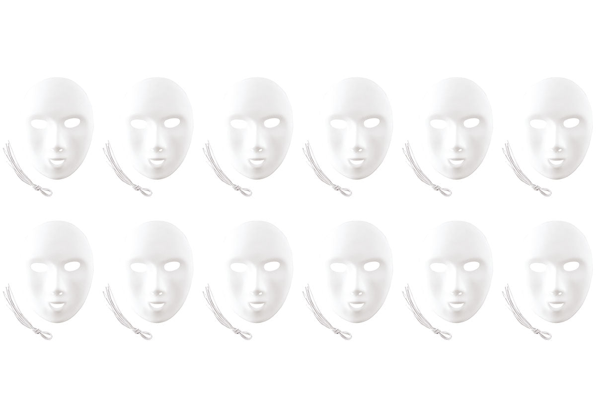 Masque - Lot de 12 