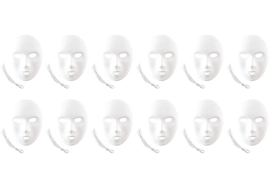 Masque - Lot de 12 