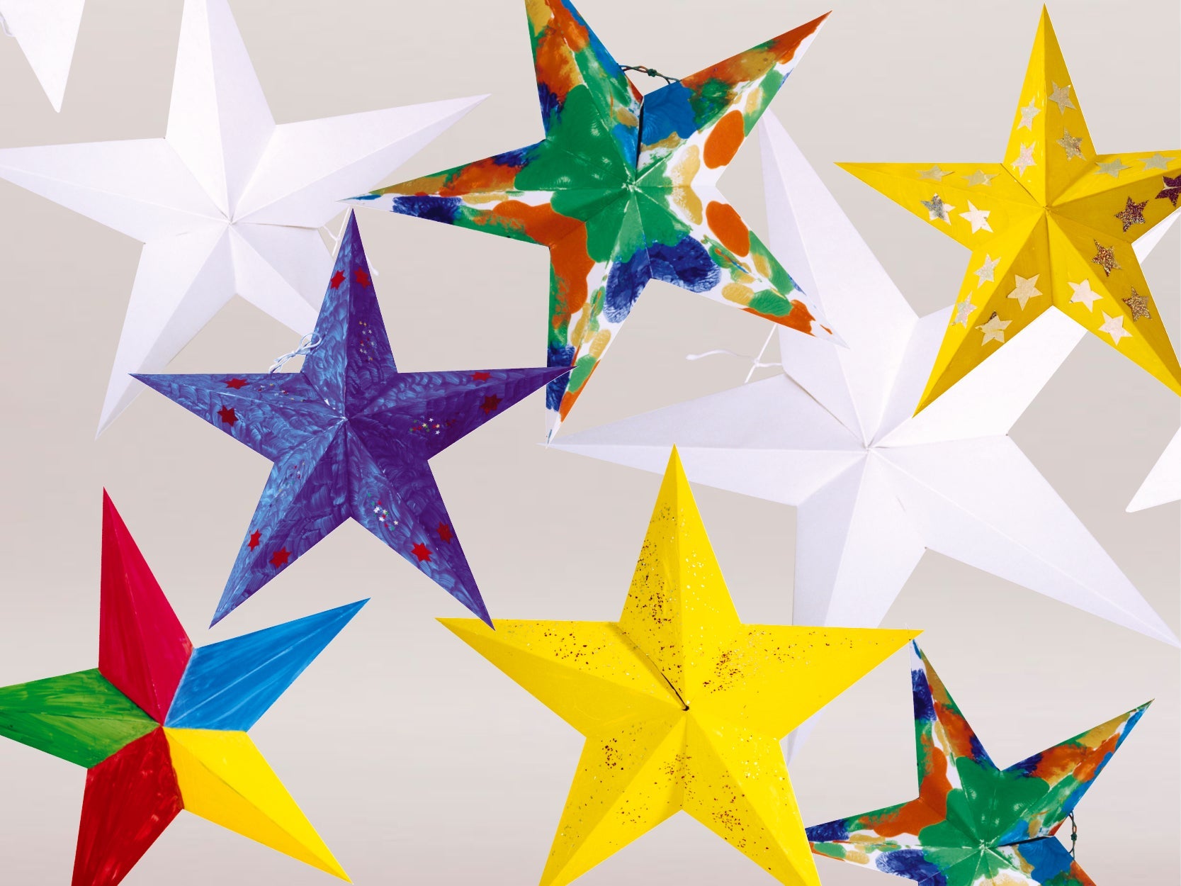 Falt Stern - Groß - Set 24 Avantgarde BLS GmbH, Kopernikusstraße 1, 74670 Forchtenberg; Kontakt: mail@bls.de