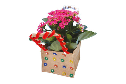 Jute Übertopf Avantgarde BLS GmbH, Kopernikusstraße 1, 74670 Forchtenberg; Kontakt: mail@bls.de