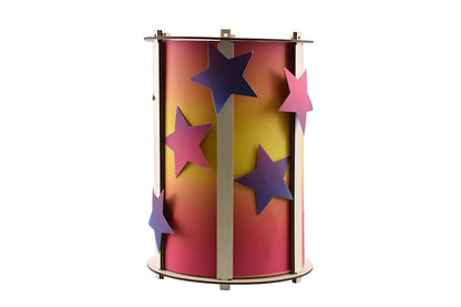 Laterne Holz  Stecksystem  Rund - Set 24 Avantgarde BLS GmbH, Kopernikusstraße 1, 74670 Forchtenberg; Kontakt: mail@bls.de