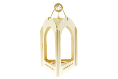 Lanterne en bois - Delta