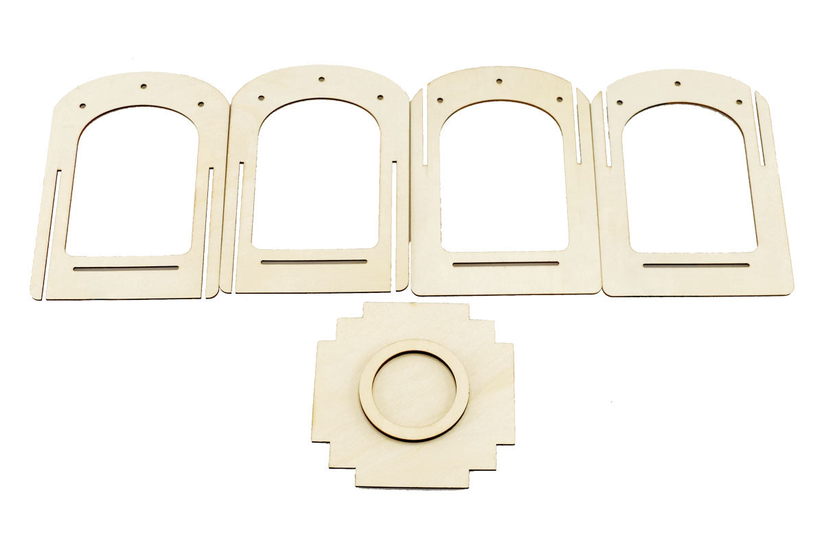 Laterne Holz Stecksystem - einzeln Avantgarde BLS GmbH, Kopernikusstraße 1, 74670 Forchtenberg; Kontakt: mail@bls.de