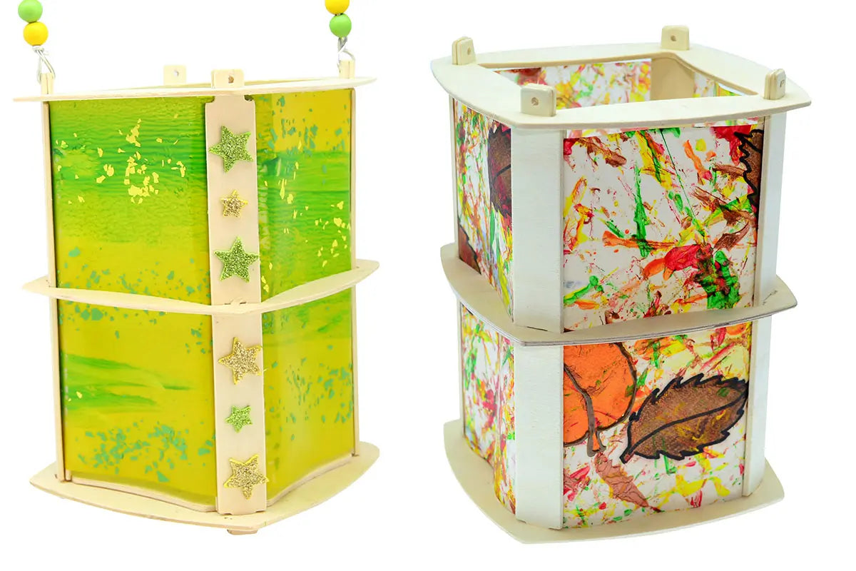 Laterne Viereck Stecksystem - einzeln - CHiLA ...einfach gutes Spielzeug!