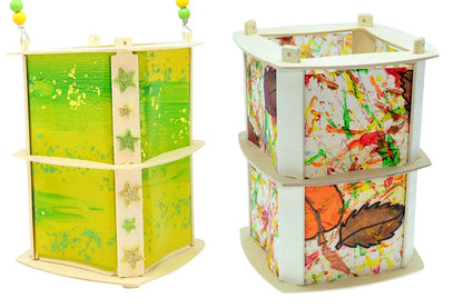 Laterne Viereck Stecksystem - einzeln - CHiLA ...einfach gutes Spielzeug!