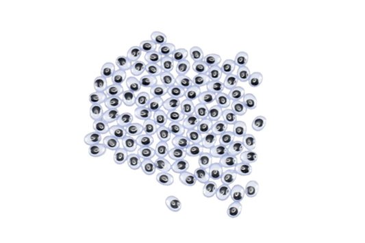 Yeux globuleux ovales - Lot de 100 
