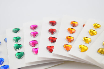 Edelsteine - Herzen Klein - Set 128 Avantgarde BLS GmbH, Kopernikusstraße 1, 74670 Forchtenberg; Kontakt: mail@bls.de