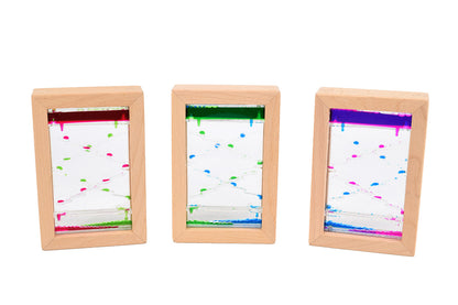 Grand escalier en forme de sablier - bois