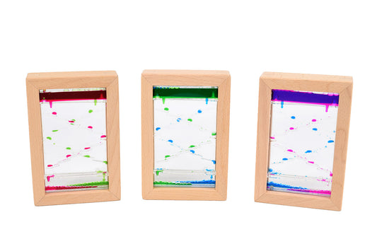 Grand escalier en forme de sablier - bois