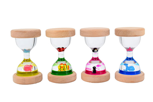 Sablier liquide - bois