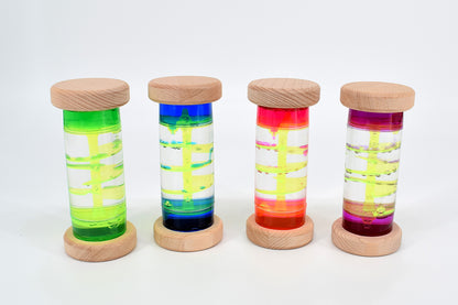 Sablier en spirale - bois