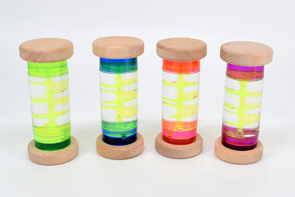 Sablier en spirale - bois