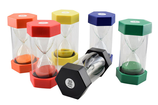 Sabliers standard - Lot de 6