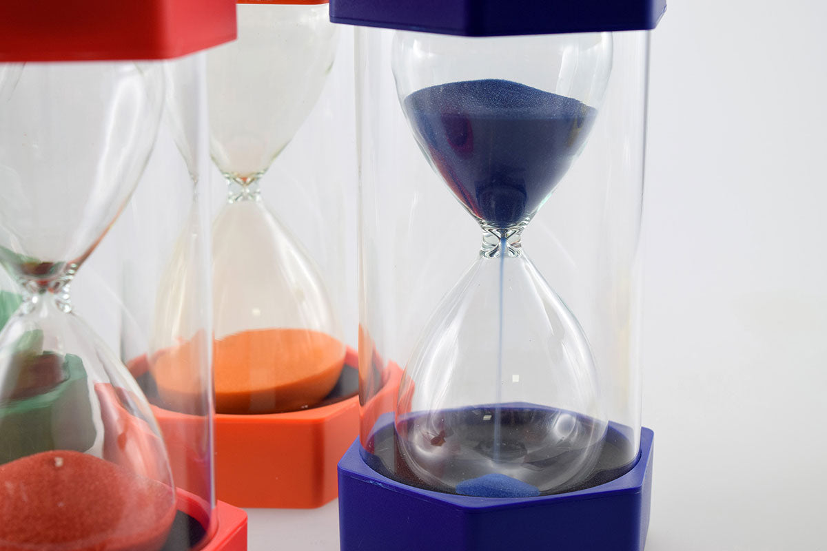 Sabliers standard - Lot de 6