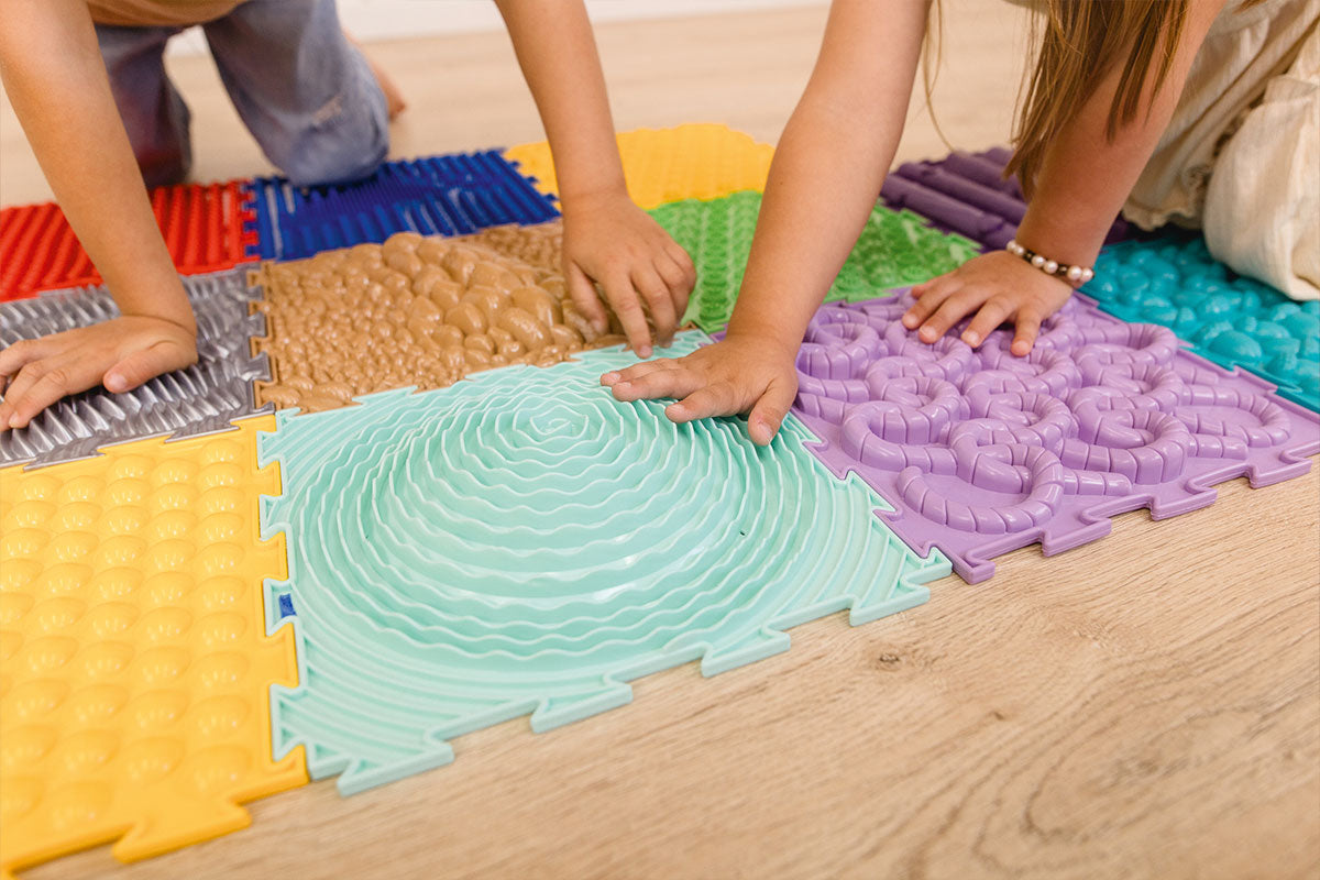 Extension 4 - Ensemble 5 de tapis de structures sensorielles