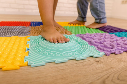 Extension 4 - Ensemble 5 de tapis de structures sensorielles