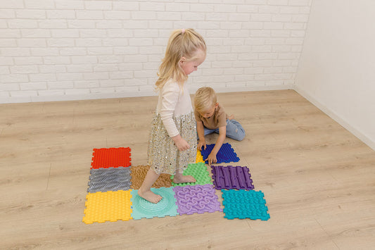 Extension 4 - Ensemble 5 de tapis de structures sensorielles