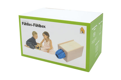 Fühllos - Fühlbox Forchtenberger Puzzle & Spiele BLS GmbH, Kopernikusstraße 1, 74670 Forchtenberg; Kontakt: mail@bls.de