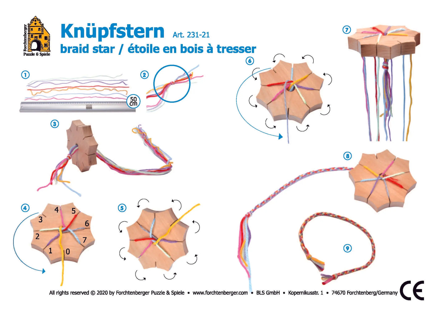 Knüpfstern - Set 2 - CHiLA ...einfach gutes Spielzeug!