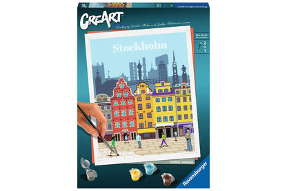 CreArt - Stockholm coloré