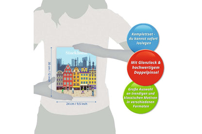 CreArt - Stockholm coloré